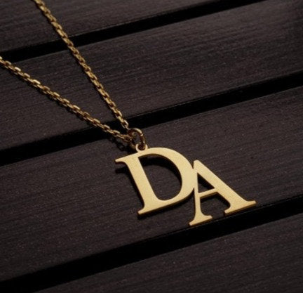 Initial Necklace - Custom Jewelry