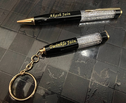 Customized Pens with Keychain Combo