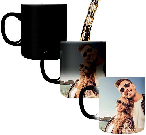 Magic Mug Color Changing Black to White Coffee Mug